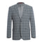 293-20 Men's Slim Fit Stretch Checked Suits