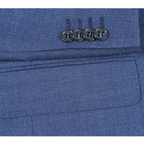 564-6 Men's Classic Fit Wool Blend Suits