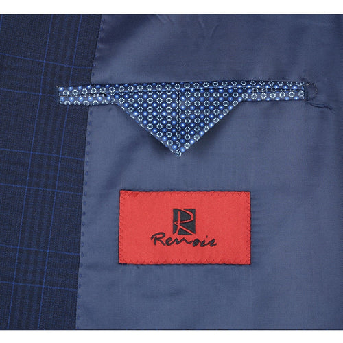 293-26 Men's Classic Fit Checked Suits