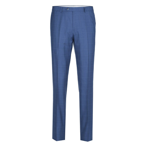 291-20 Men's Slim Fit 2-Piece Single Breasted Check Dress Suit