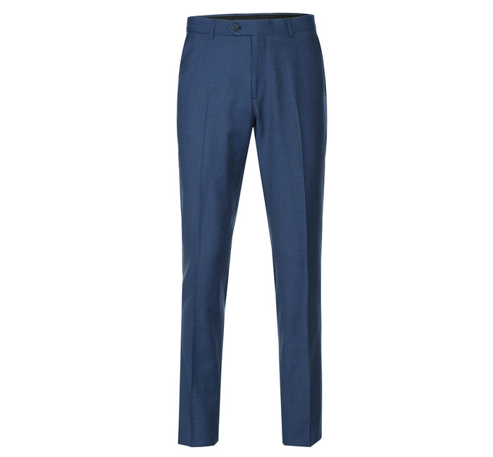 557-1 Men's 2-Piece Slim Fit Single Breasted Wool Suit
