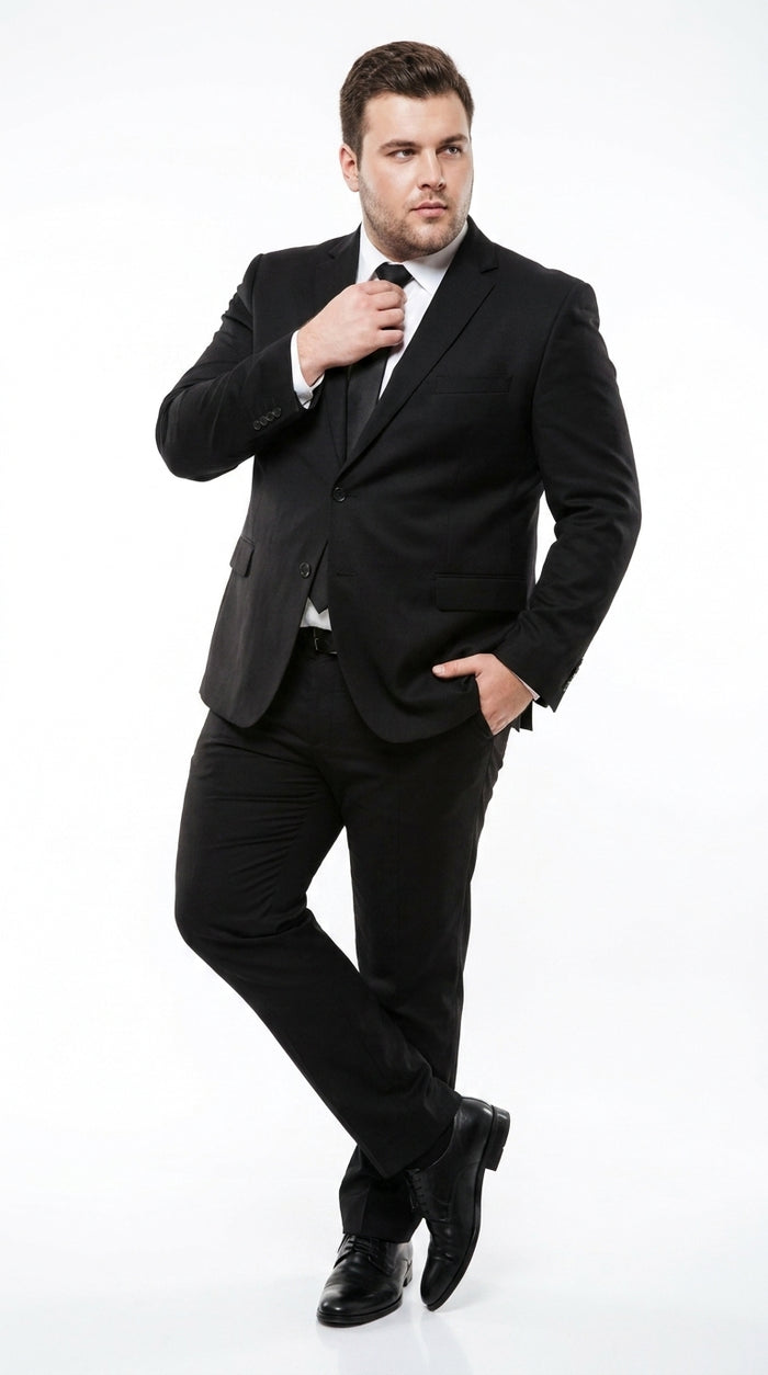 Men’s Black Men in Black Inspired Suit – Classic 2 Button Agent Style Formal Suit