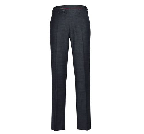 558-2 Men's Two Piece Slim Fit Wool Blend Suit
