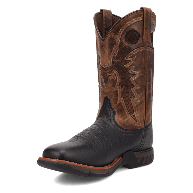Laredo Alloy Leather Boot - Premium Brown Men's Boots