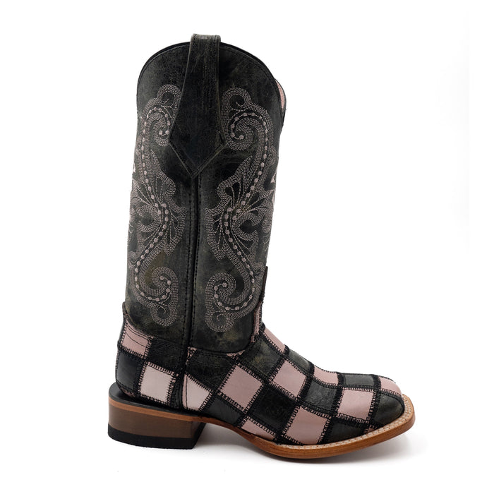 Ferrini Patchwork Leather Loafers