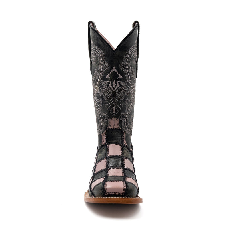 Ferrini Patchwork Leather Loafers