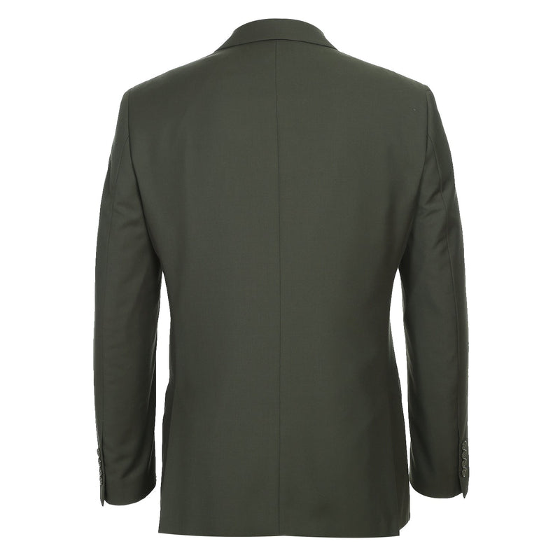 201-10 Men's 2-Piece Slim Fit Single Breasted Notch Lapel Suit