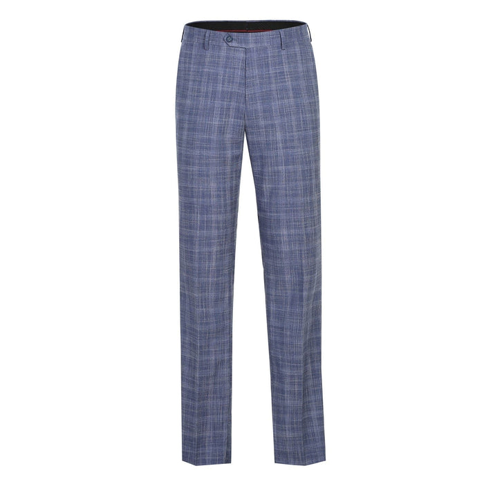 293-24 Men's Slim Fit Checked Suits