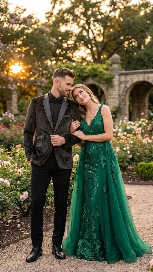 Alberto Nardoni men's blazer: Exotic crocodile skin texture, fitted silhouette. Dark shades, notched lapel, single-button closure. Paired with black shirt & pants for a formal look.
