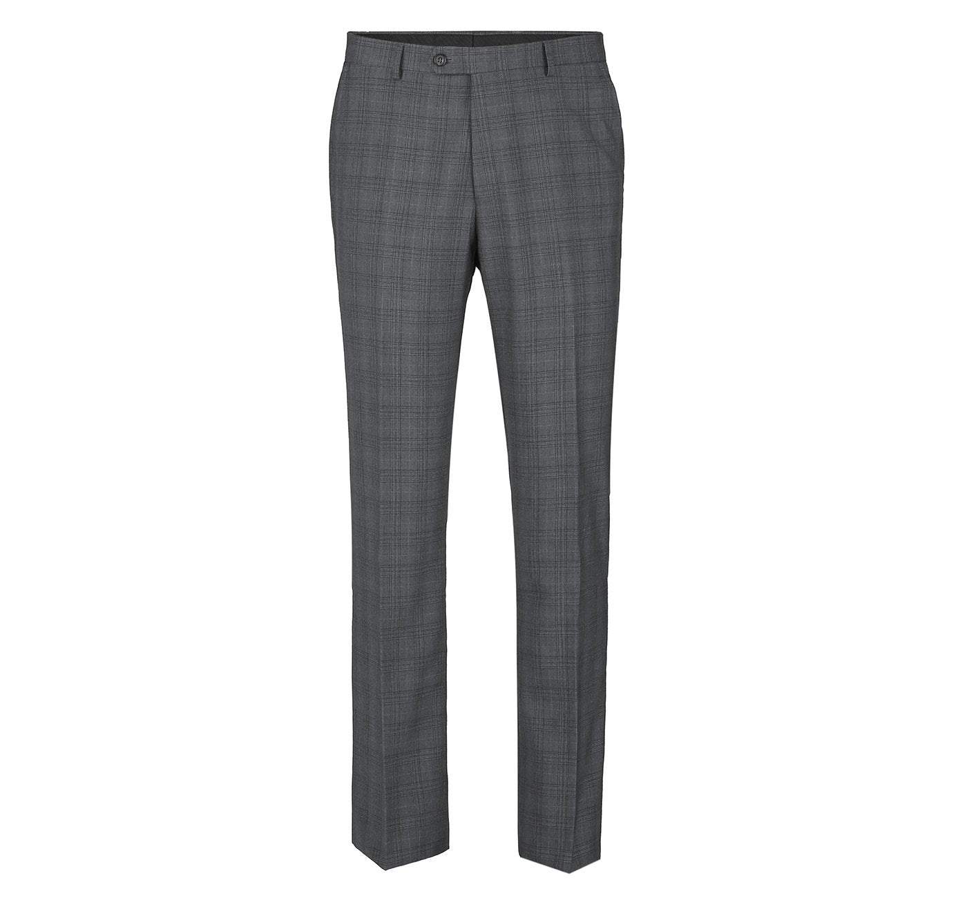 278-1 Men's 3-Piece Classic Fit Single Breasted Windowpane Suit
