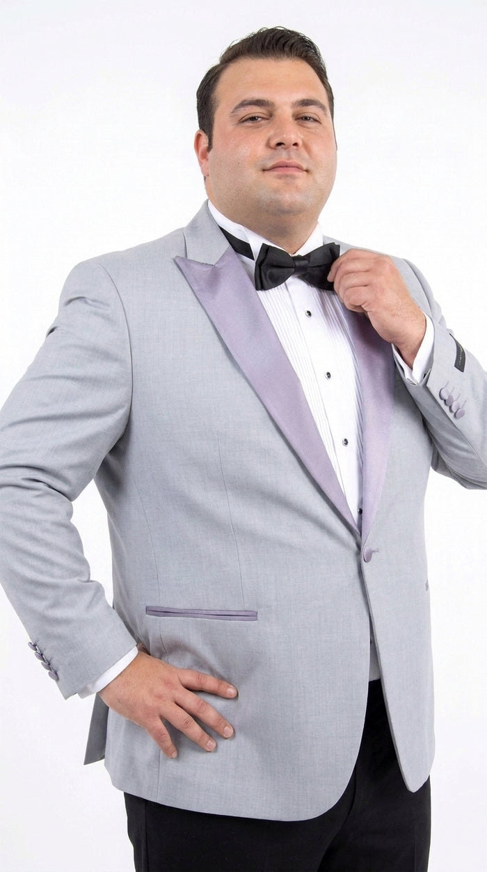 Men’s Classic Black Dinner Jacket – Satin Peak Lapel Formal Tuxedo Blazer (Copy)