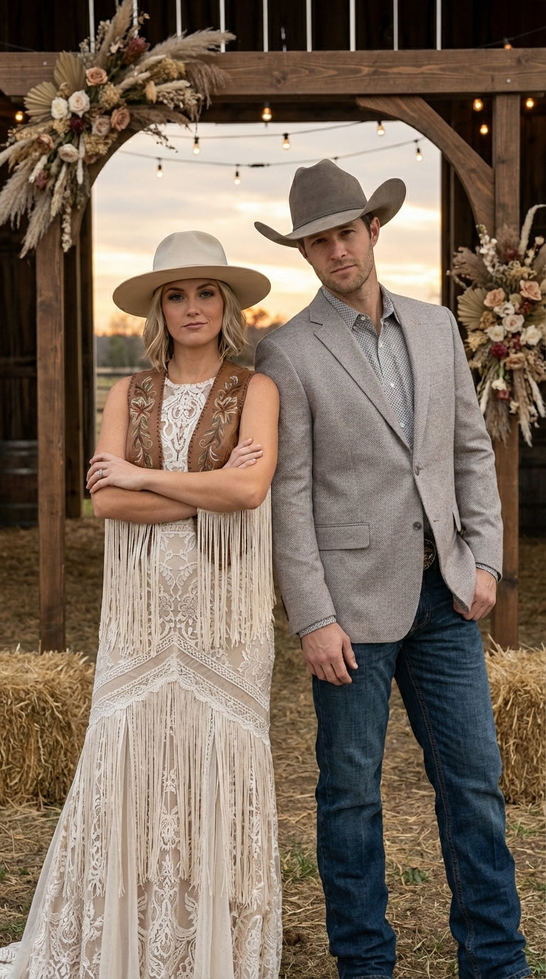 Mens Textured  Light Grey Western Blazer – Cowboy Style Casual Sport Coat for Men Classic Western Jacket