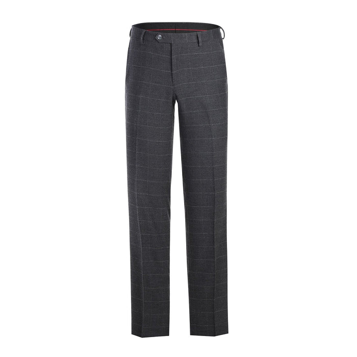 293-31 Men's Slim Fit Checked Suits