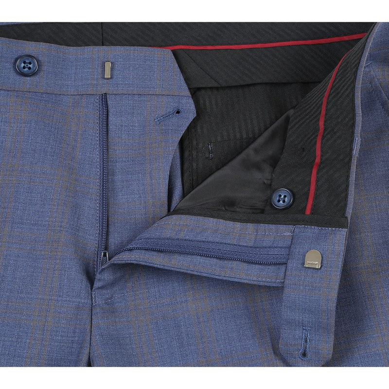 566-2 Men's New Slim Fit Wool Suits