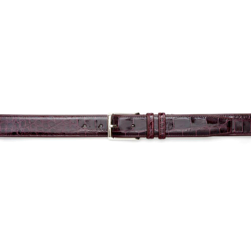 Mezlan Alligator Belt: Luxurious Exotic Leather Accessory