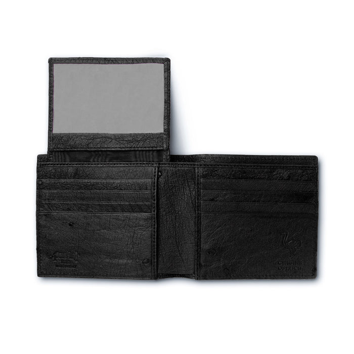 Ferrini Full Quill Ostrich Billfold - Luxury Leather Shoe