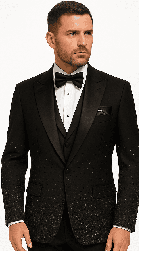 Mens Formal Tuxedo in Black - After Six Classic Style