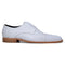 Belvedere Alexander White Ostrich Leather Luxury Shoe