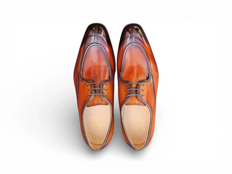 Carrucci Allen Split Toe Derby - Luxury Leather Dress Shoe