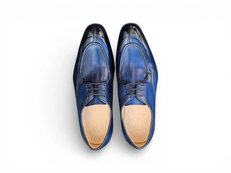 Carrucci Allen Split Toe Derby - Luxury Leather Dress Shoe