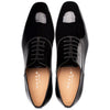 Men’s Mezlan Altea Slip-On – Classic Black Plain Toe Oxford Shoe, Handmade in Spain