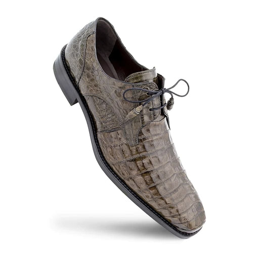 Mezlan Genuine Crocodile Derby Shoes – Men’s Exotic Leather Dress Shoes On Sale