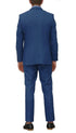 Jax New Blue Slim Fir 3 Piece Suit