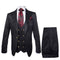 Men’s Formal 3-Piece Suit – Rossi Man Bond Slim Fit in Black | RM1751
