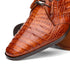 Marco Di Milano Lacio Men's Shoes Brandy Exotic Crocodile Derby Oxfords