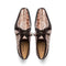 Marco Di Milano Caribe Men's Shoes Rustic White & Brown Genuine Hornback Caiman Crocodile Dress Derby Oxfords