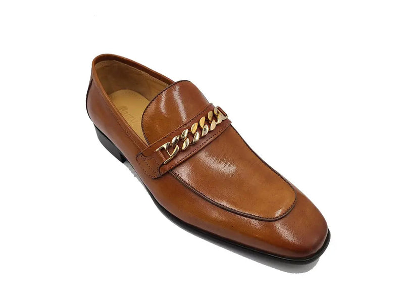 Carrucci Beveled Squared Toe Loafer