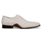 Belvedere Bianca: Light Bone Alligator Leather Luxury Shoe