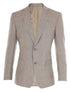 Tan Linen Suit - Dark Tan and Taupe Big and Tall Linen Suit