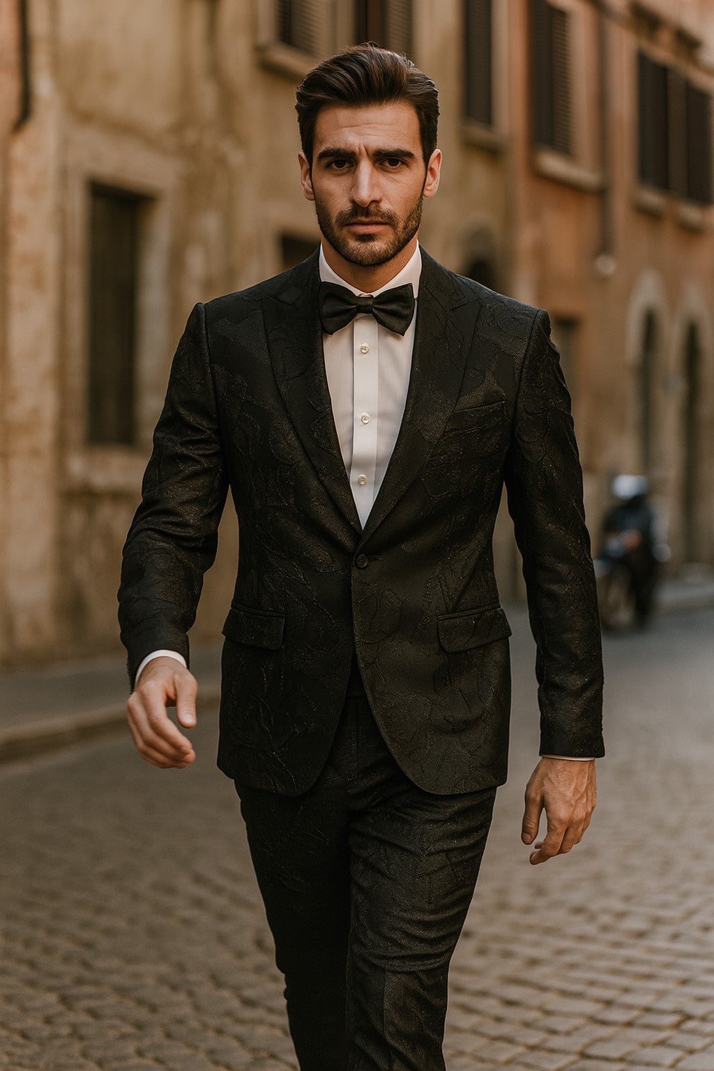 Big and Tall Mens Tuxedos Jacket - Big And Tall Formal Wear - Bowtie Included - For Big Guys