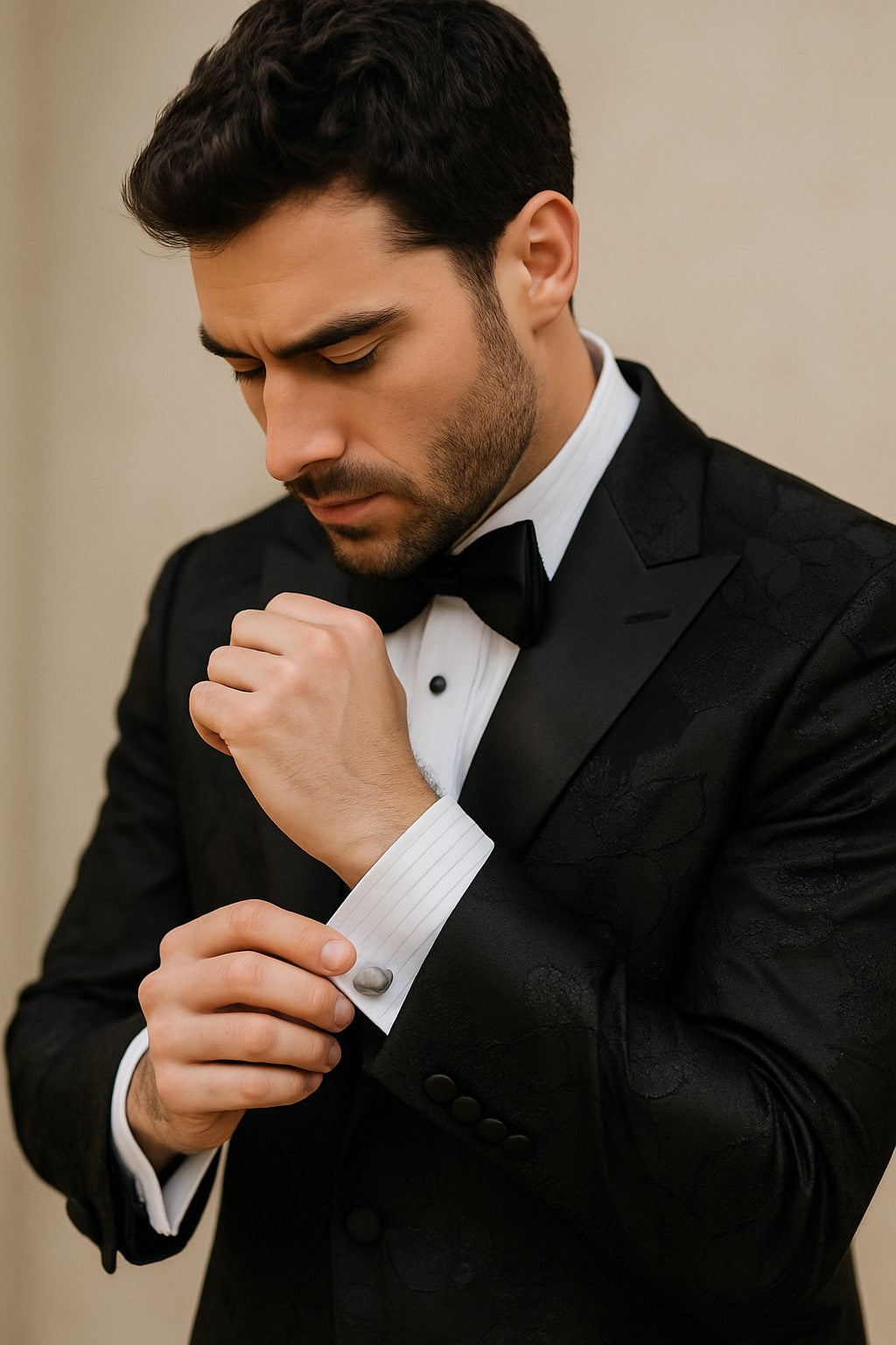 Big and Tall Mens Tuxedos Jacket - Big And Tall Formal Wear - Bowtie Included - For Big Guys