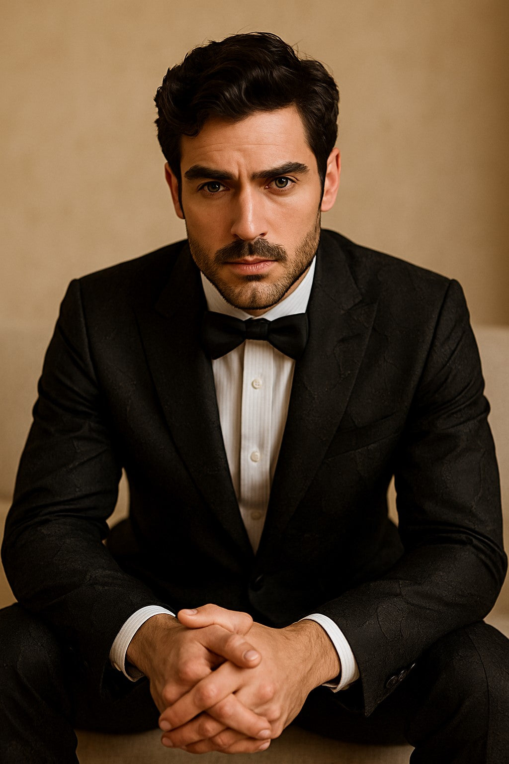 Big and Tall Mens Tuxedos Jacket - Big And Tall Formal Wear - Bowtie Included - For Big Guys