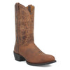 Laredo Birchwood Tan Leather Round Toe Boots for Men