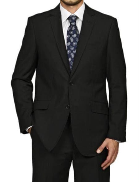 Black Fitted Suit - AlbertoNardoniStore