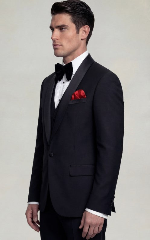 Classic Black Tuxedo – 3 Piece