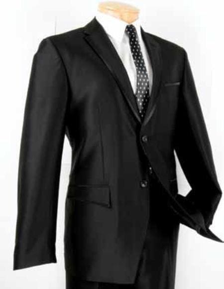 Black Fitted Suit - AlbertoNardoniStore