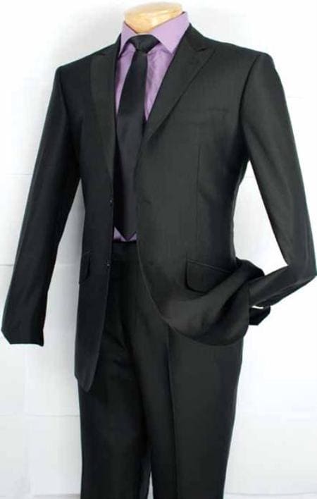 Black Fitted Suit - AlbertoNardoniStore