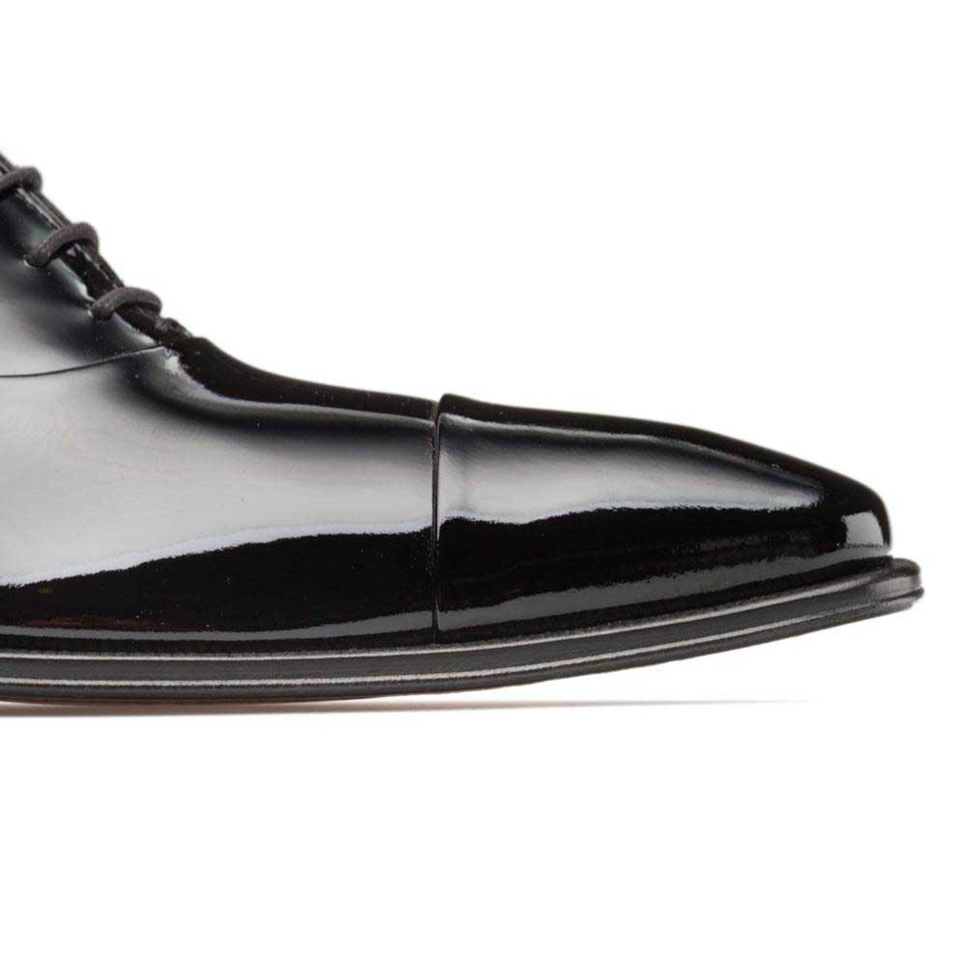Mezlan Black Patent Leather Oxford Shoes for Men – Luxury Formal Footwear, Made in Spain