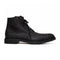 Marco Di Milano Leoni Oil Black Caiman Crocodile Lace-Up Boots