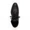 Marco Di Milano Leoni Oil Black Caiman Crocodile Lace-Up Boots
