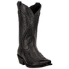 Laredo Laramie Black Genuine Leather Men's Western Boots