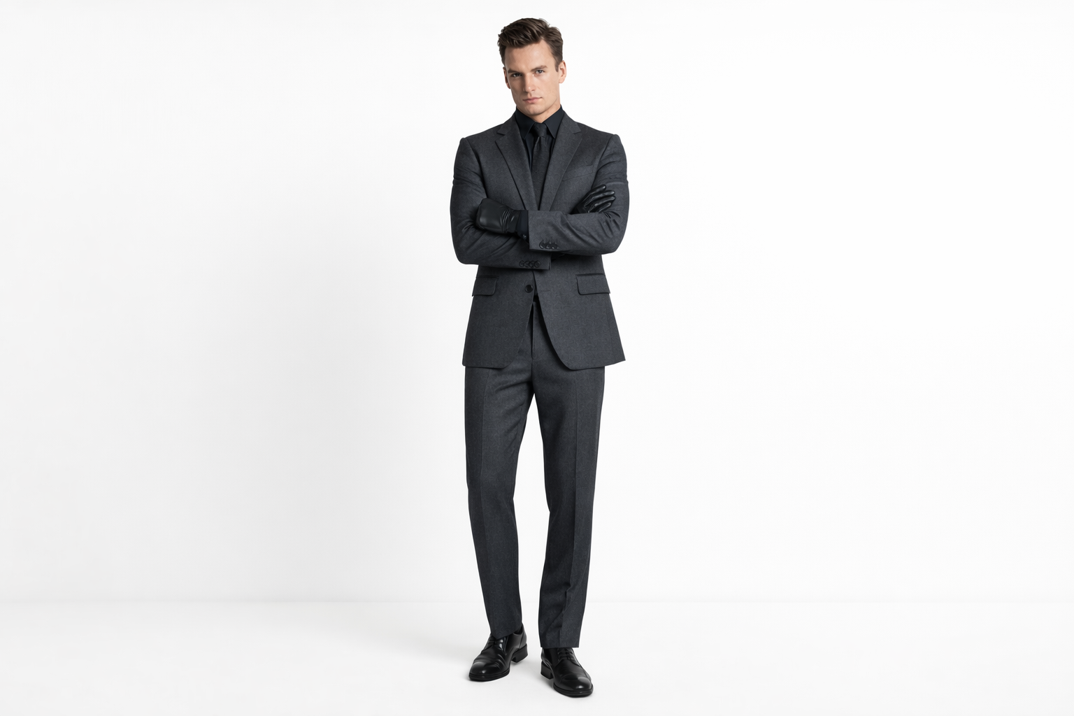 Black Suit Black Tie
