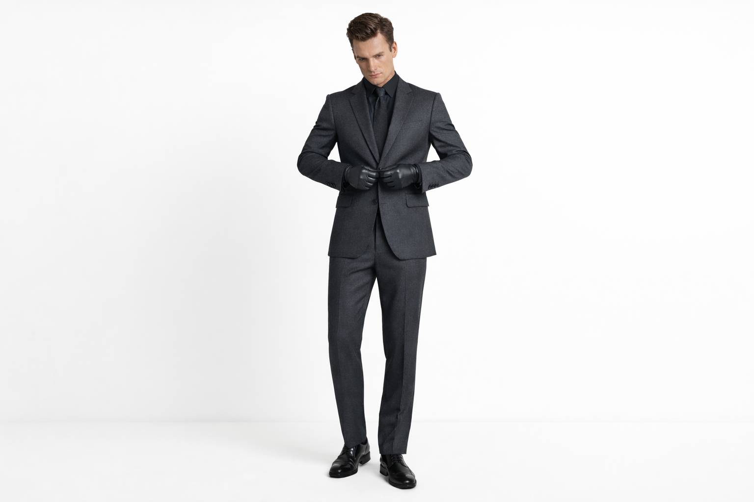 Black Suit Black Tie