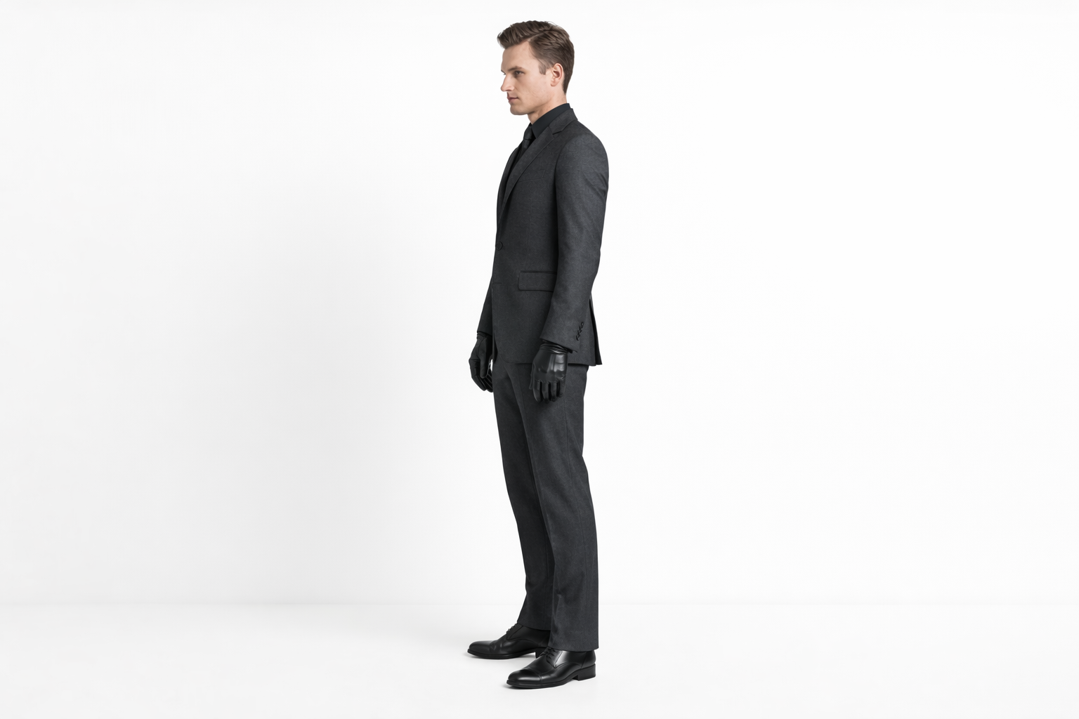 Black Suit Black Tie