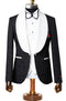 Black and White Tuxedo - Two Toned - Wedding or Prom Besom Pockets Suit