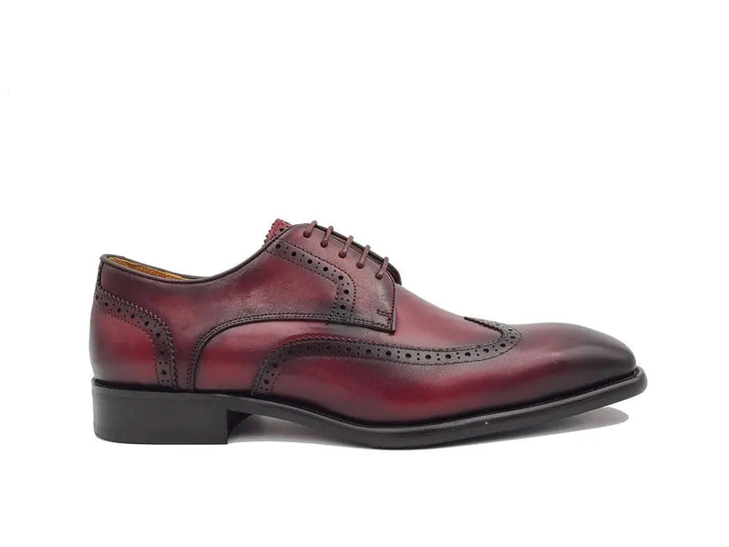 Carrucci Blucher Style Wingtip Derby